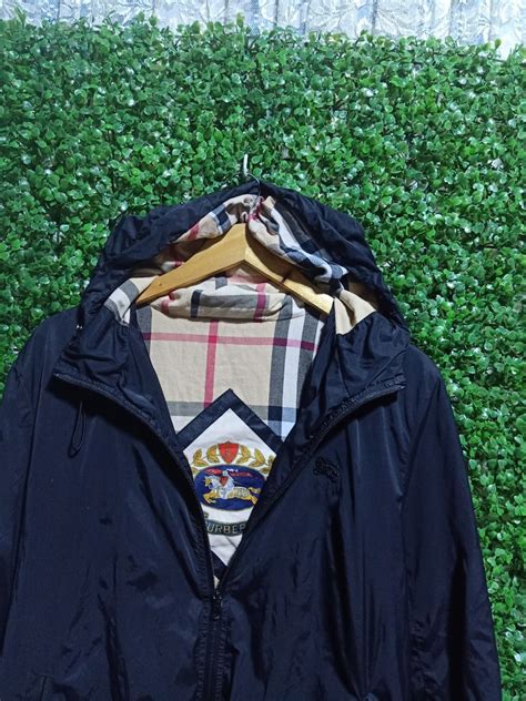 burberry windbreaker the rock|real Burberry windbreaker.